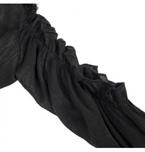 Black Melisande Blouse