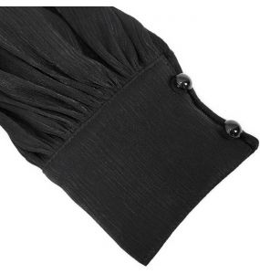 Black Melisande Blouse