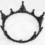 Couronne 'Dark Princess' Noire