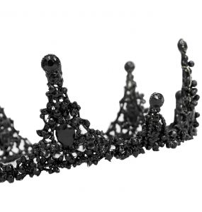 Couronne 'Dark Princess' Noire