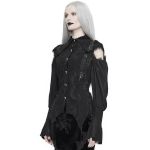 Black 'Sombre Desir' Blouse