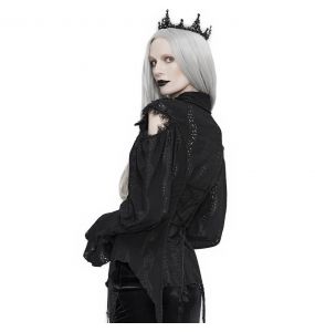 Black 'Sombre Desir' Blouse