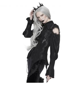 Black 'Sombre Desir' Blouse