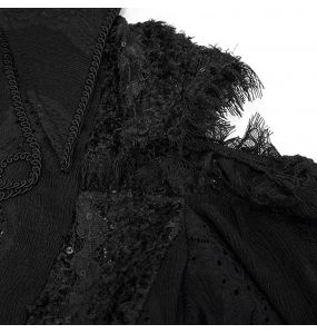 Black 'Sombre Desir' Blouse