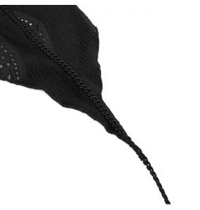 Black 'Sombre Desir' Blouse