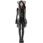 Black and White 'Kitty' Hooded Scarf