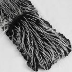 Black and White 'Kitty' Hooded Scarf