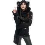 Black 'Kitty' Hooded Scarf