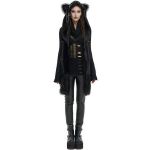 Black 'Kitty' Hooded Scarf