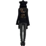 Black 'Kitty' Hooded Scarf