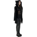 Black 'Kitty' Hooded Scarf