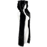 Black 'Kitty' Hooded Scarf