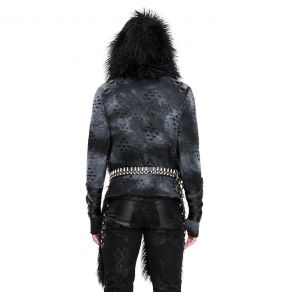 Black 'Dark Werewolf' Hooded Scarf