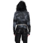 Black 'Dark Werewolf' Hooded Scarf