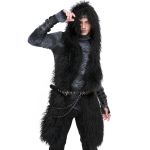 Black 'Dark Werewolf' Hooded Scarf