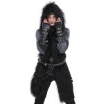Black 'Dark Werewolf' Hooded Scarf