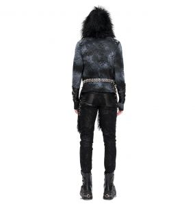Black 'Dark Werewolf' Hooded Scarf