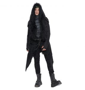 Black 'Dark Werewolf' Hooded Scarf
