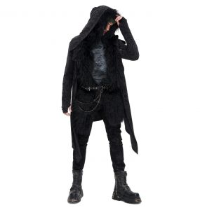 Black 'Dark Werewolf' Hooded Scarf