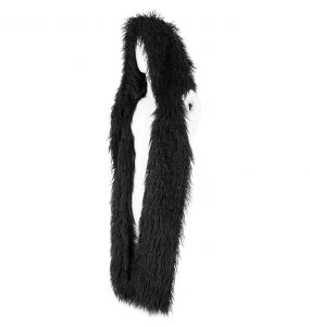 Black 'Dark Werewolf' Hooded Scarf