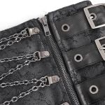 Jupe Kilt 'Stormshadow' Grise avec Chaîne
