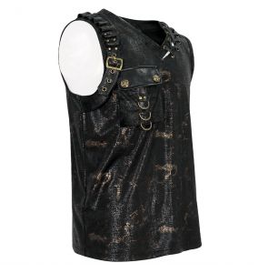 Black and Golden 'Walahmar' T-Shirt