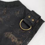 Black and Golden 'Walahmar' T-Shirt