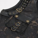 Black and Golden 'Walahmar' T-Shirt