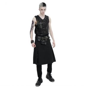 Black and Golden 'Walahmar' T-Shirt