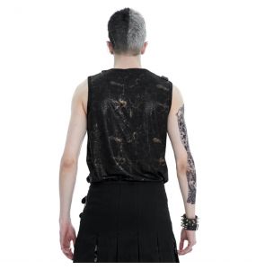 Black and Golden 'Walahmar' T-Shirt