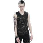 Black and Golden 'Walahmar' T-Shirt