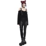 Bonnet 'Liuva' Rayé Noir et Rouge
