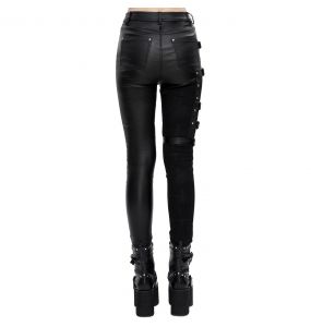 Pantalon 'Liuva' Noir