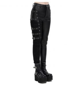 Pantalon 'Liuva' Noir