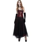 Choker 'Alicia' Noir et Rouge