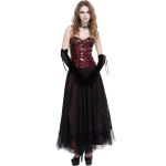 Choker 'Alicia' Noir et Rouge