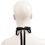 Choker 'Alicia' Noir et Rouge