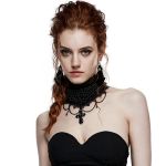 Choker 'Soirée Gothique' Noir