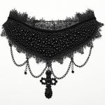 Choker 'Soirée Gothique' Noir