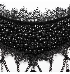 Choker 'Soirée Gothique' Noir