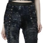 Black and Blue 'Goisvintha' Leggings