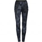 Black and Blue 'Goisvintha' Leggings