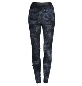 Black and Blue 'Goisvintha' Leggings