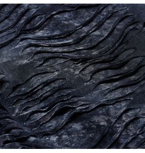 Leggings 'Goisvintha' Noir et Bleu