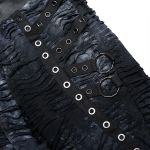 Black and Blue 'Goisvintha' Leggings