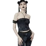 Black and Blue 'Goisvintha' Bustier