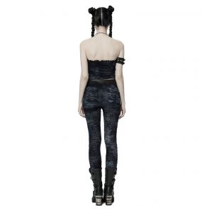 Black and Blue 'Goisvintha' Bustier