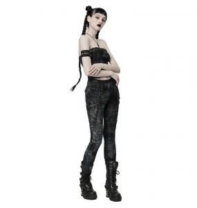 Black and Blue 'Goisvintha' Bustier