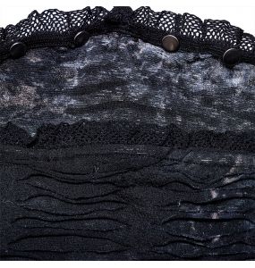 Black and Blue 'Goisvintha' Bustier