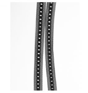 Accessoire d'Épaule 'Raven' en Plumes Artificielles Noires